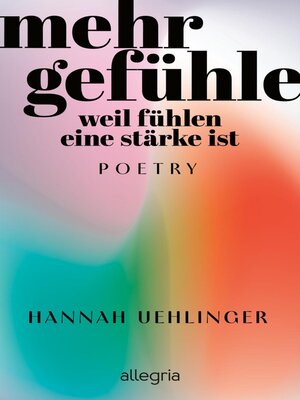 cover image of Mehr Gefühle